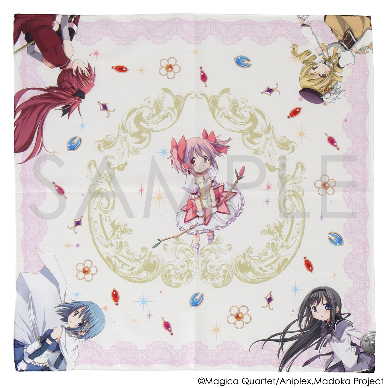 NEW】プリントハンカチ #036a ホワイト – INTERMODE KAWABE