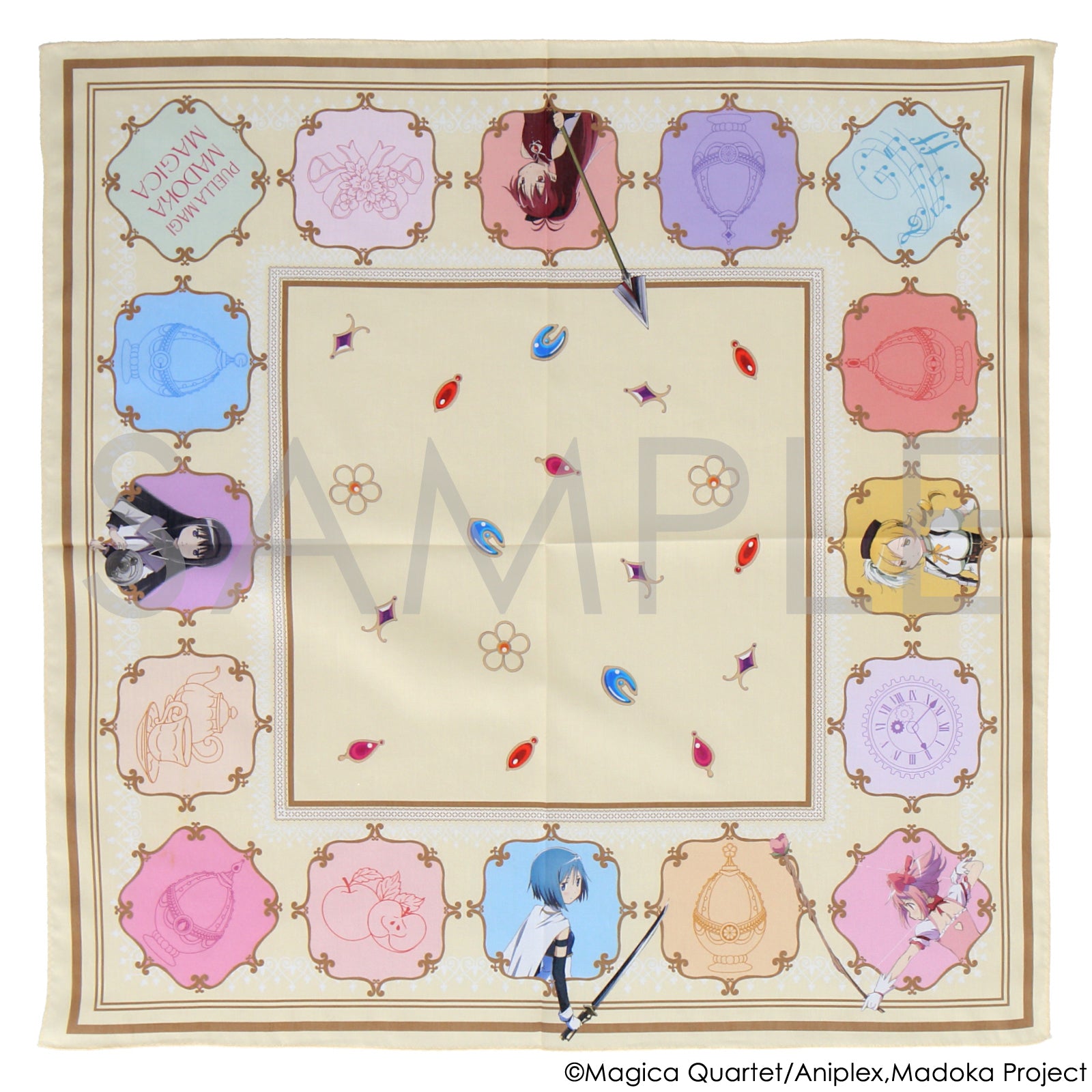 NEW】プリントハンカチ #036a クリーム – INTERMODE KAWABE