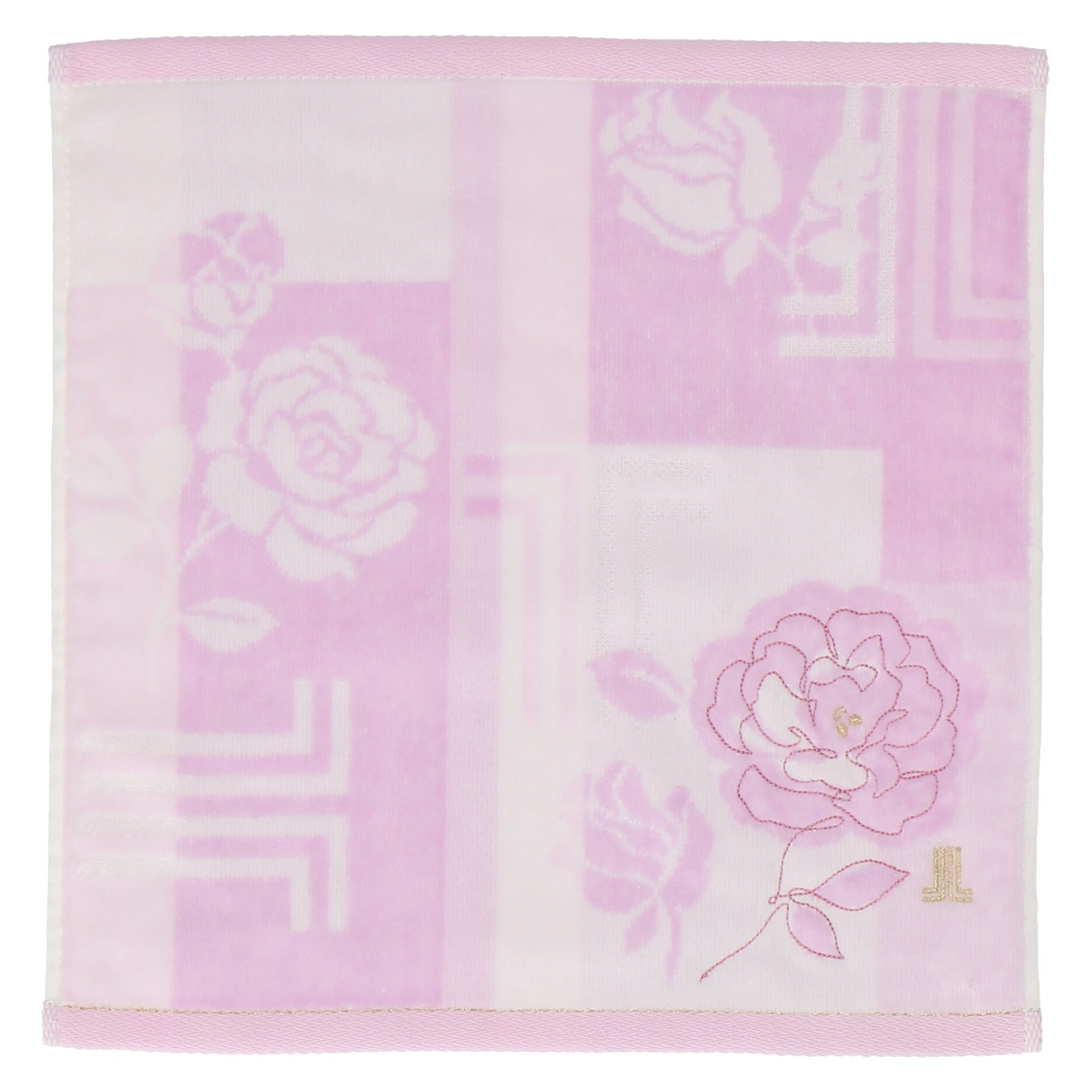 NEW】婦人ミニタオル ローズ刺繍＆JL ライラック – INTERMODE KAWABE