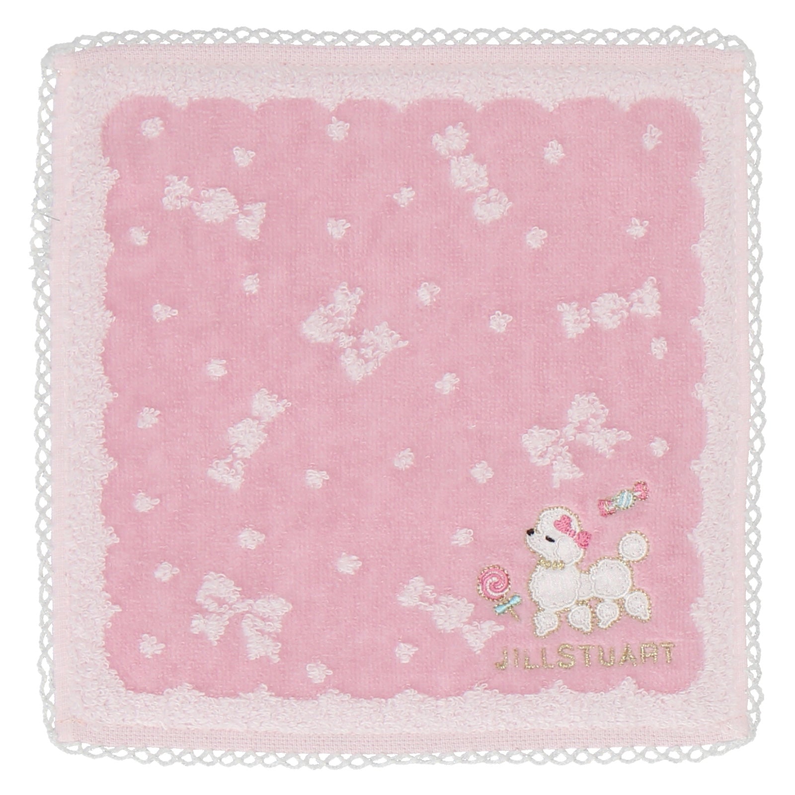 NEW】ミニタオルハンカチ プードル＆キャンディ ピンク – INTERMODE KAWABE