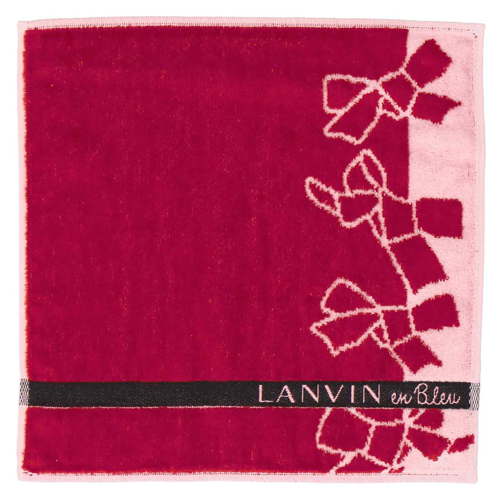 婦人タオルハンカチ リボン #174c レッド – INTERMODE KAWABE