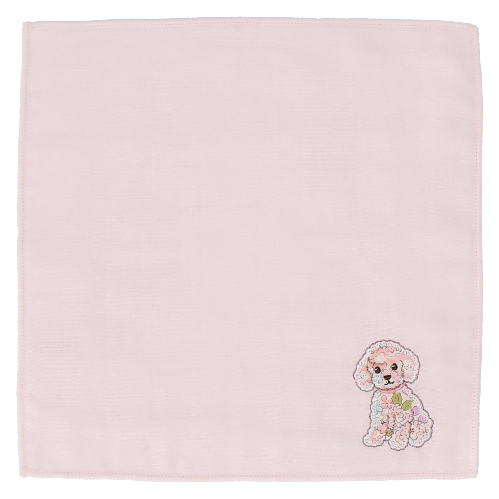 NEW】8重ガーゼハンカチ #190a 犬 ピンク – INTERMODE KAWABE