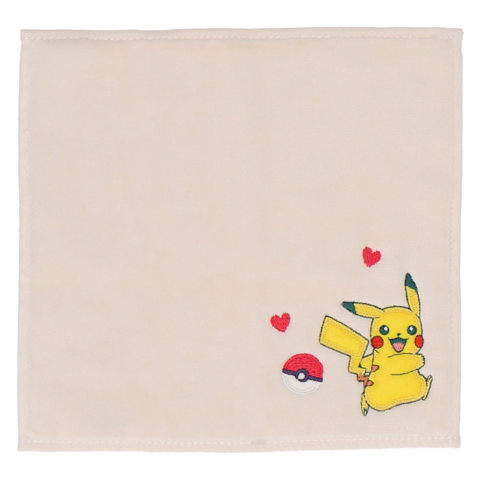 NEW】タオルハンカチ ミニ ピカチュウ アイボリー – INTERMODE KAWABE