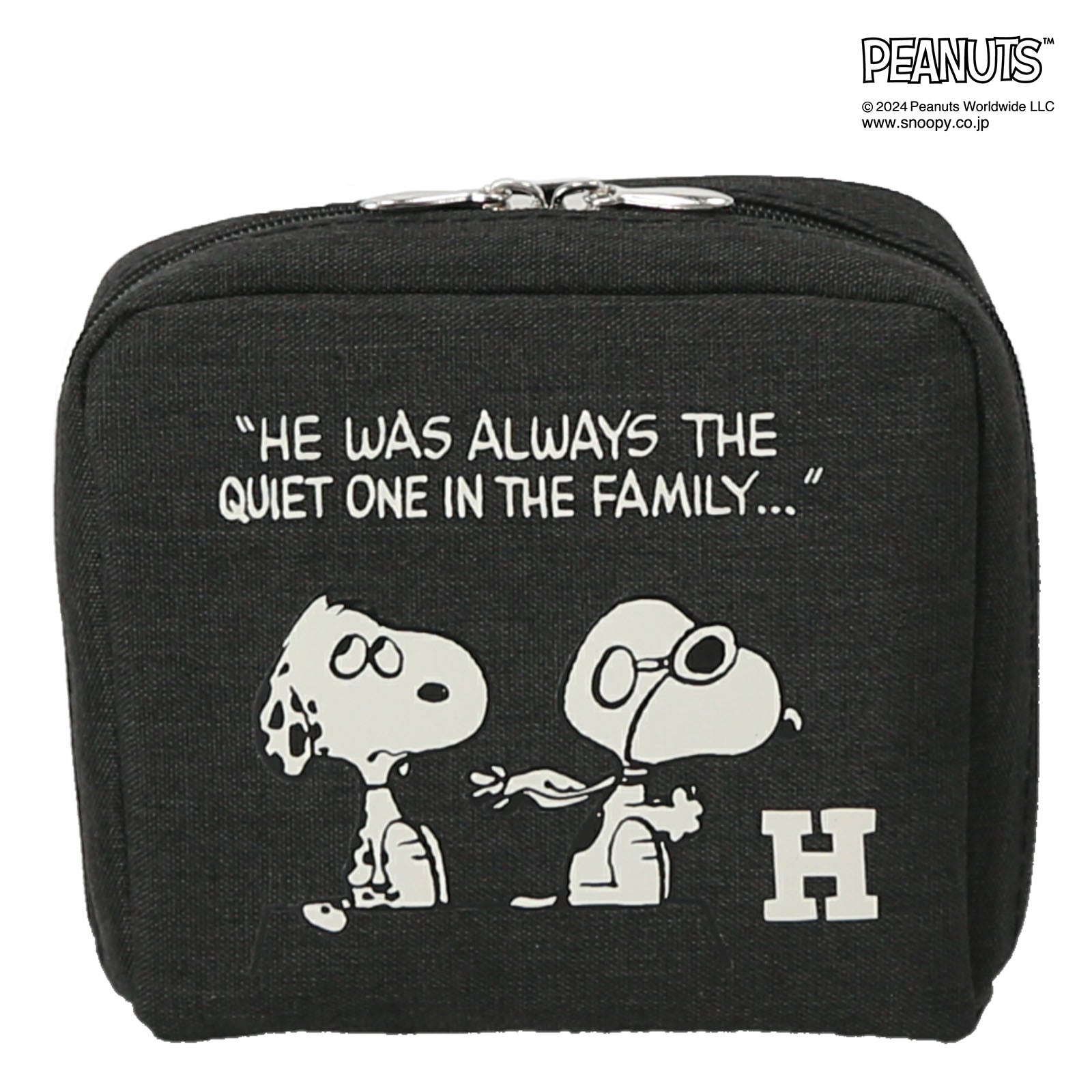 y*e様 スヌピーポーチ SNOOPY [25%OFF]スヌーピー サガラ刺繍ポーチ PNAT9 ブルー