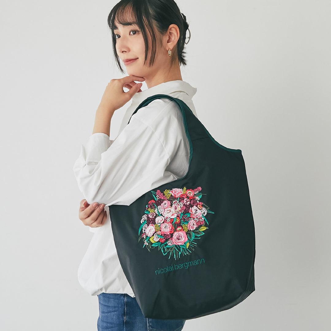 NEW】刺繍バッグ #362a ブラック – INTERMODE KAWABE