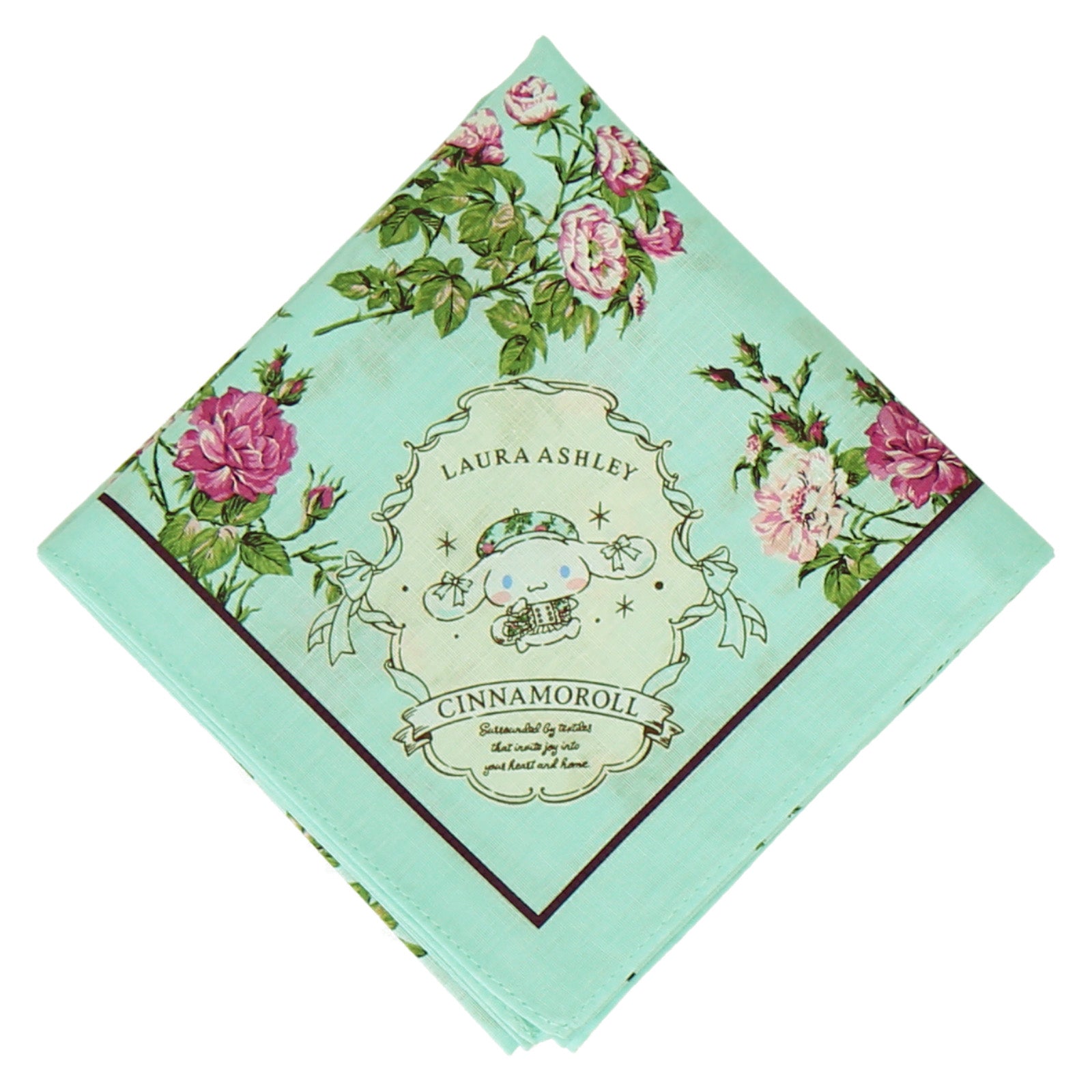 NEW】プリントハンカチ シナモロール Memento グリーン – INTERMODE KAWABE