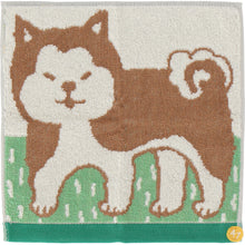 画像をギャラリービューアに読み込む, 秋田 秋田犬 タオルハンカチ