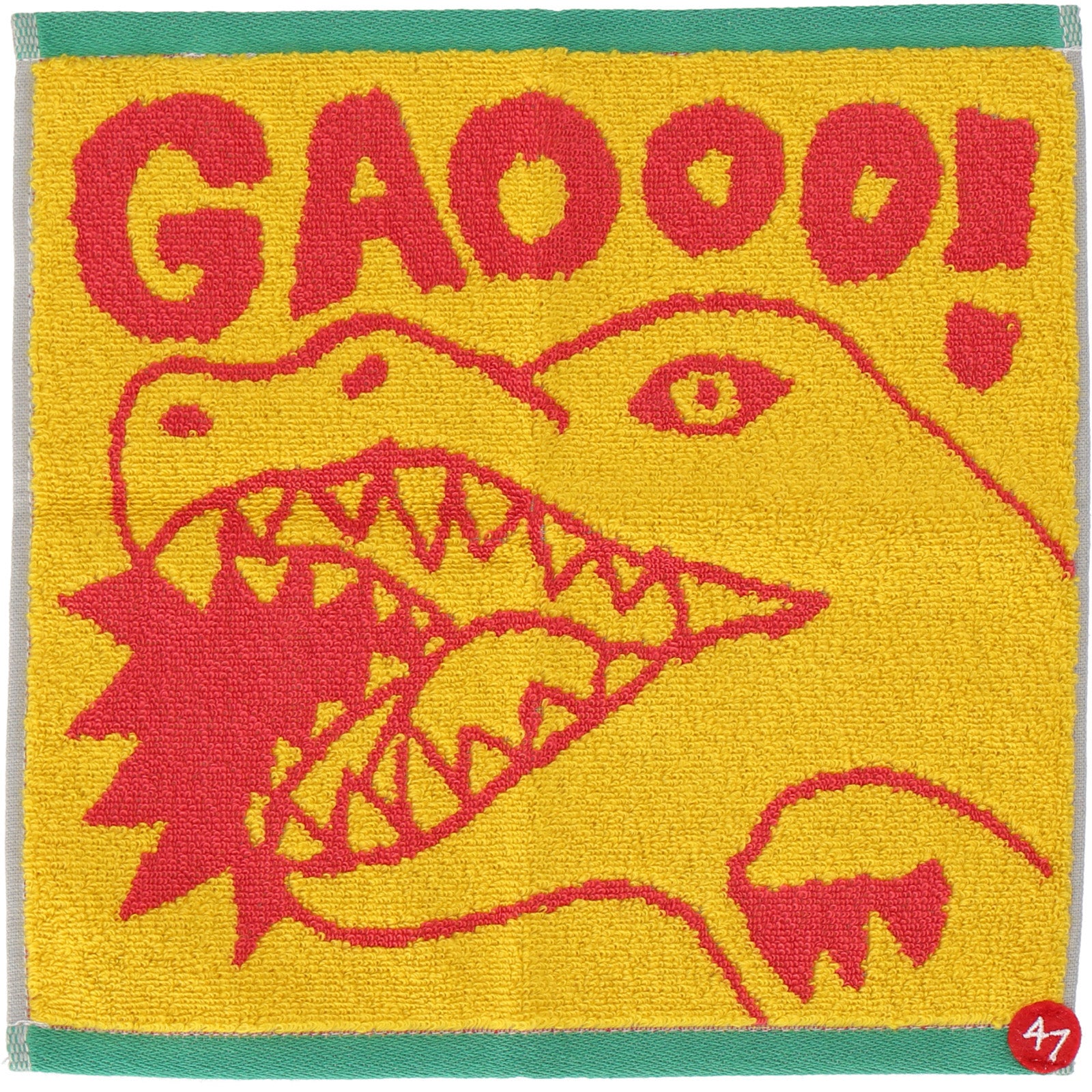 恐竜の足　fuwara ハンカチ　タオル fuwara 6重ガーゼハンカチタオル☆268 恐竜の足