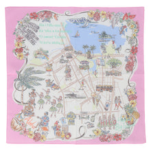 画像をギャラリービューアに読み込む, 【NEW】ハンカチ アメリカ ハワイヒロ #445a 　ピンク
