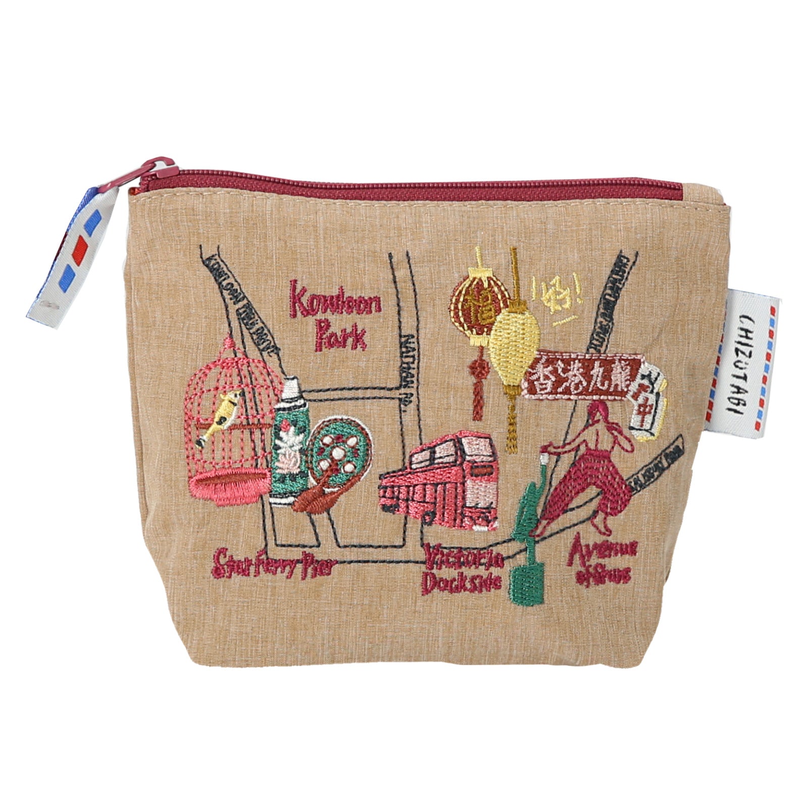 NEW】香港 活気のある街並み ポーチ – INTERMODE KAWABE