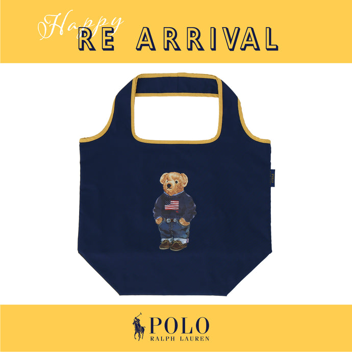 【再入荷】本日18時！問い合わせが殺到したPOLOの折り畳みバッグが再入荷！