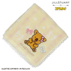 パッケージ入りタオルハンカチ リボン&ワルツちゃん　イエロー