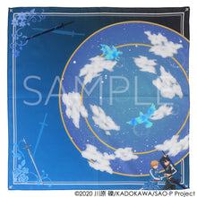 画像をギャラリービューアに読み込む, 【NEW】プリントハンカチ #038a　ネイビーブルー
