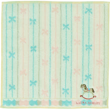 画像をギャラリービューアに読み込む, 【NEW】タオルハンカチ  木馬 #057c　アイボリー
