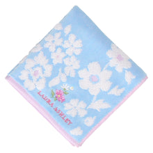 画像をギャラリービューアに読み込む, 【NEW】ミニタオルハンカチ ワンポイント刺繍　ブルー
