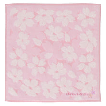 画像をギャラリービューアに読み込む, 【NEW】タオルハンカチ サクラ柄　ローズピンク
