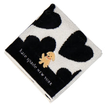 画像をギャラリービューアに読み込む, タオルハンカチ ハート＆ドッグ　ホワイト
