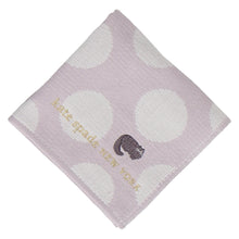 画像をギャラリービューアに読み込む, 【NEW】ガーゼタオルハンカチ ドット ふわふわキャット　グレー
