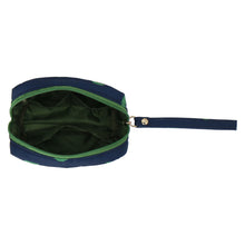 画像をギャラリービューアに読み込む, 【NEW】ハンカチケース ドット ふわふわキャット　ネイビーブルー
