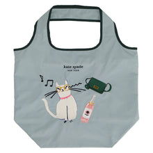 画像をギャラリービューアに読み込む, 【NEW】刺繍エコバッグ　　キャット ライクアビジネスウーマン
