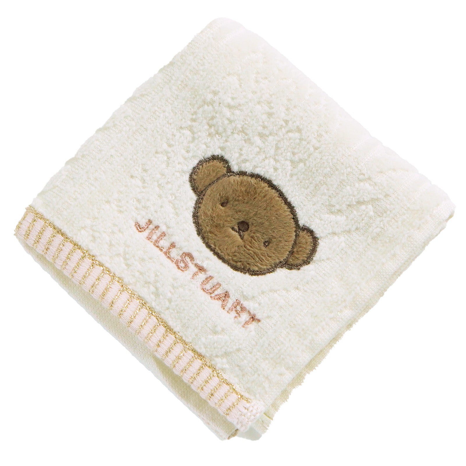 タオルハンカチ ボリス フェイス　クリーム