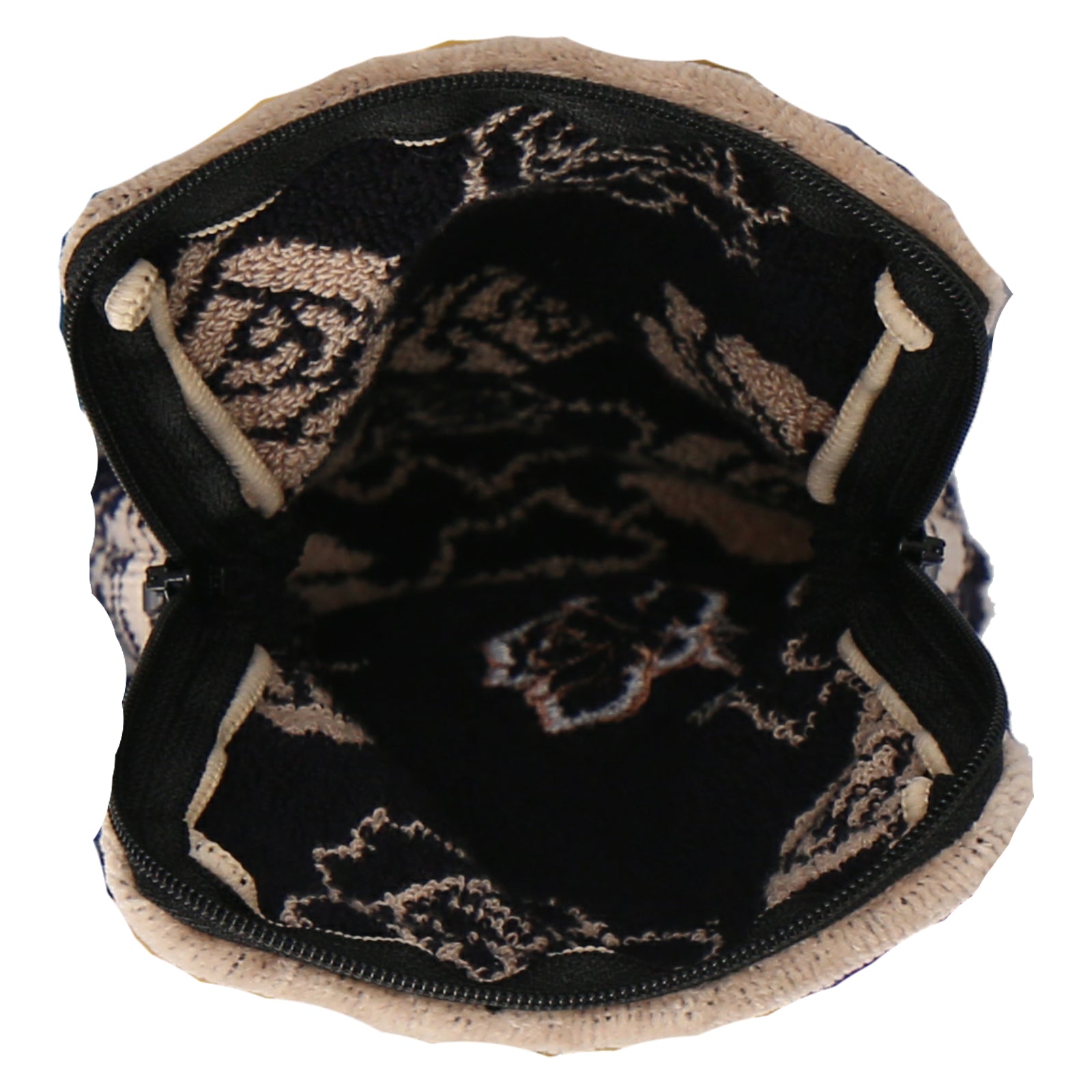 婦人ミニタオルポーチ ロング ローズ #083a ベージュ – INTERMODE KAWABE