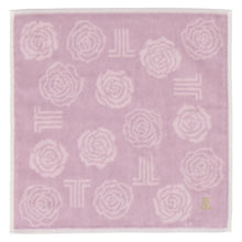 画像をギャラリービューアに読み込む, 【NEW】婦人ミニタオル ローズ＆JL　グレー
