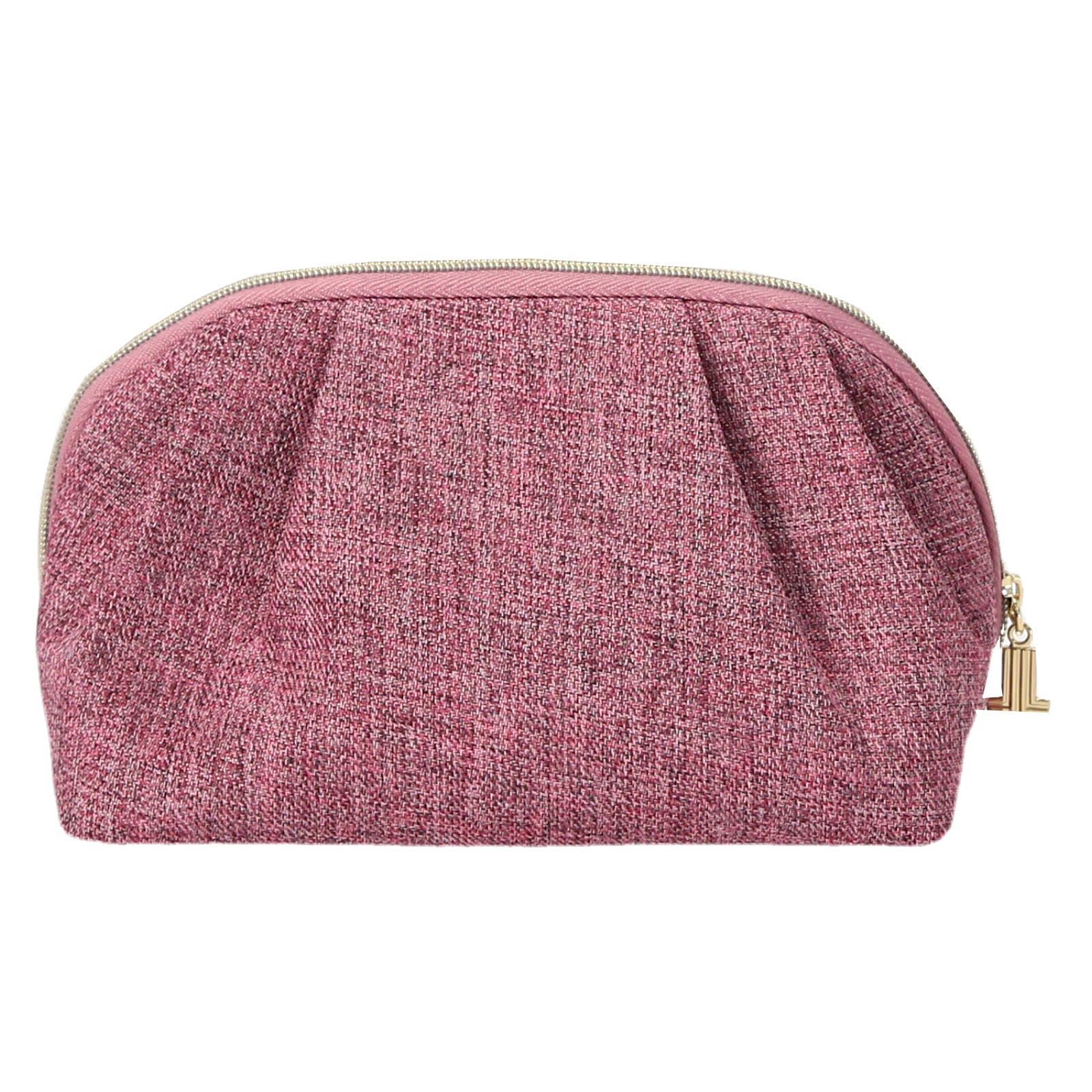シェル型ツイード風ポーチ #087a ピンク – INTERMODE KAWABE