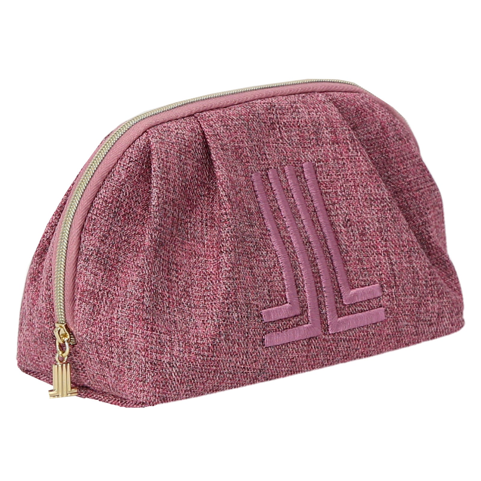 シェル型ツイード風ポーチ #087a ピンク – INTERMODE KAWABE