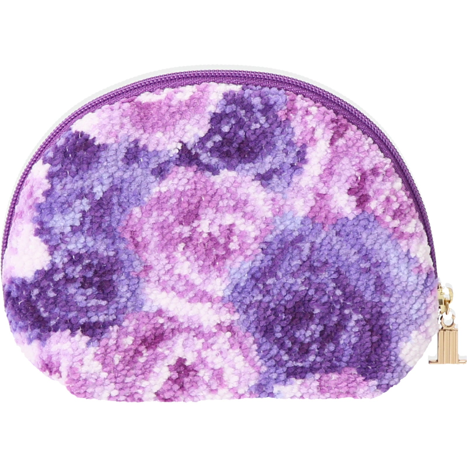 シェニールポーチ #087b パープル – INTERMODE KAWABE