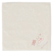 画像をギャラリービューアに読み込む, 【NEW】タオルハンカチ バレエ チュチュ＆トゥシューズ #092b　アイボリー

