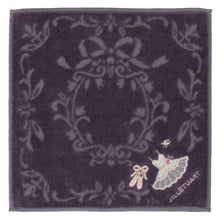 画像をギャラリービューアに読み込む, 【NEW】タオルハンカチ バレエ チュチュ＆トゥシューズ #092c　グレー
