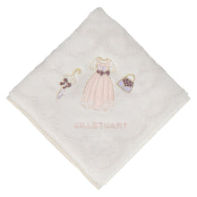 画像をギャラリービューアに読み込む, 【NEW】タオルハンカチ ドレスアップリケ　アイボリー
