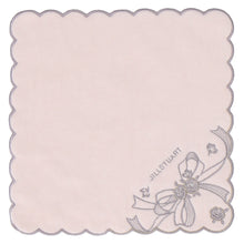 画像をギャラリービューアに読み込む, 【NEW】タオルハンカチ スカラップ＆リボン #092a　ピンク
