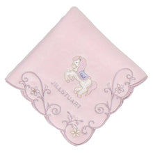 画像をギャラリービューアに読み込む, 【NEW】タオルハンカチ  メリーゴーランド #092a　ピンク
