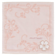 画像をギャラリービューアに読み込む, 【NEW】ミニタオルハンカチ フラワーアップリケ #092c　アイボリー
