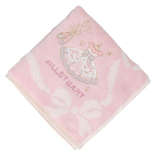 画像をギャラリービューアに読み込む, 【NEW】ミニタオルハンカチ ドレス刺繍　ピンク
