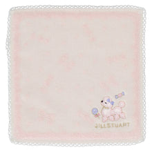 画像をギャラリービューアに読み込む, 【NEW】ミニタオルハンカチ プードル＆キャンディ　アイボリー
