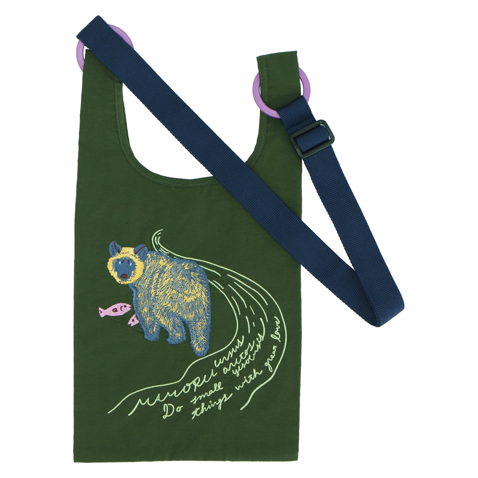 マヌルネコ　バッグ 2023新仕様】マグネットホック付！6号帆布と極厚オイルヌメの丸