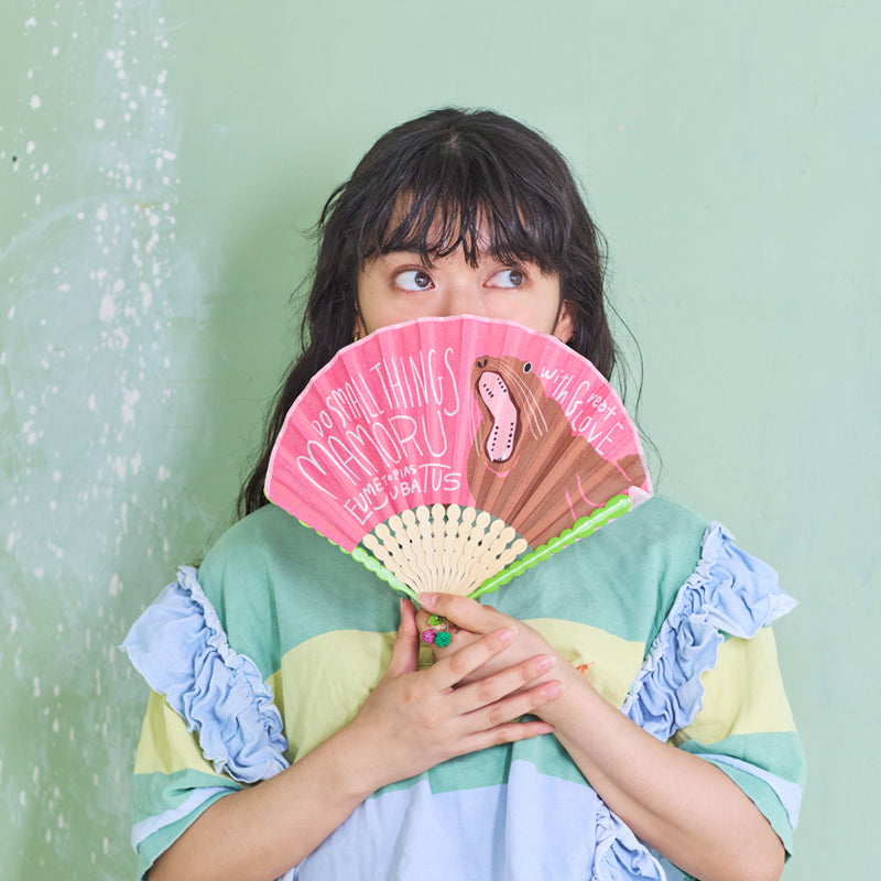 扇子　トド