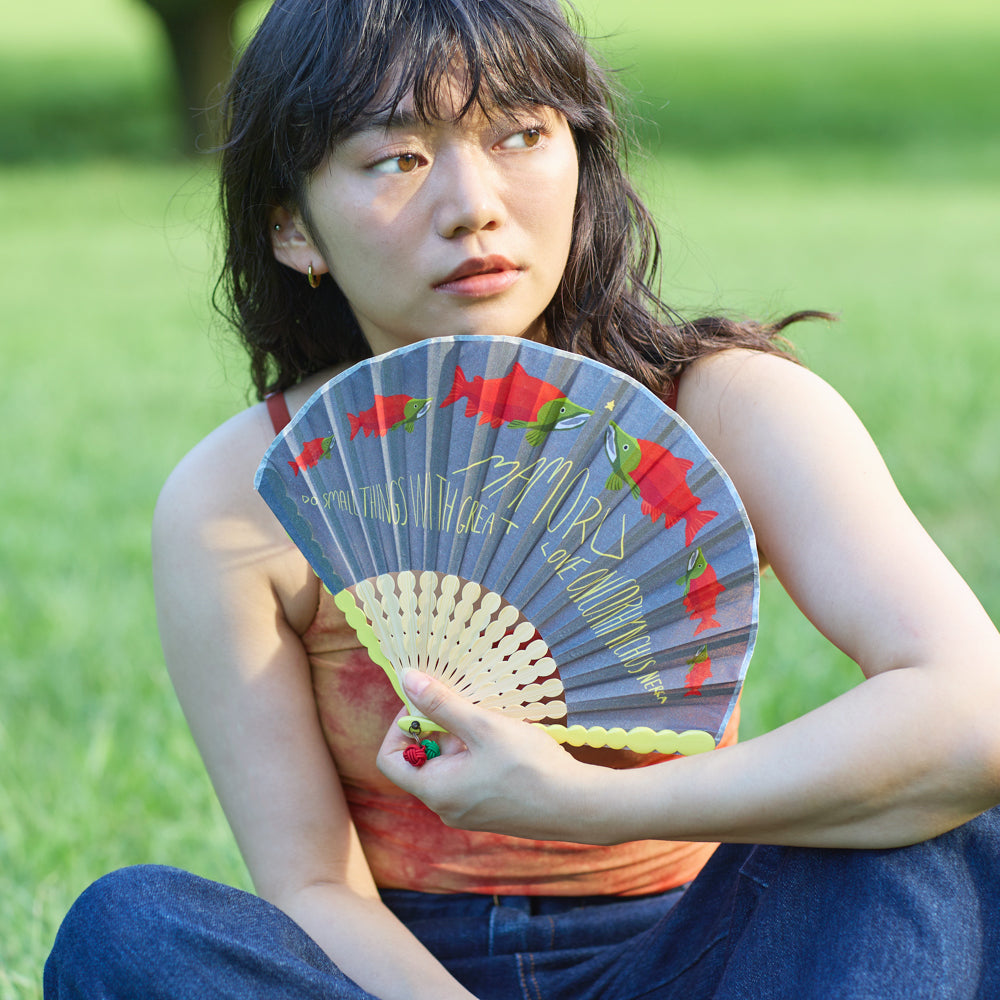 扇子　ベニザケ