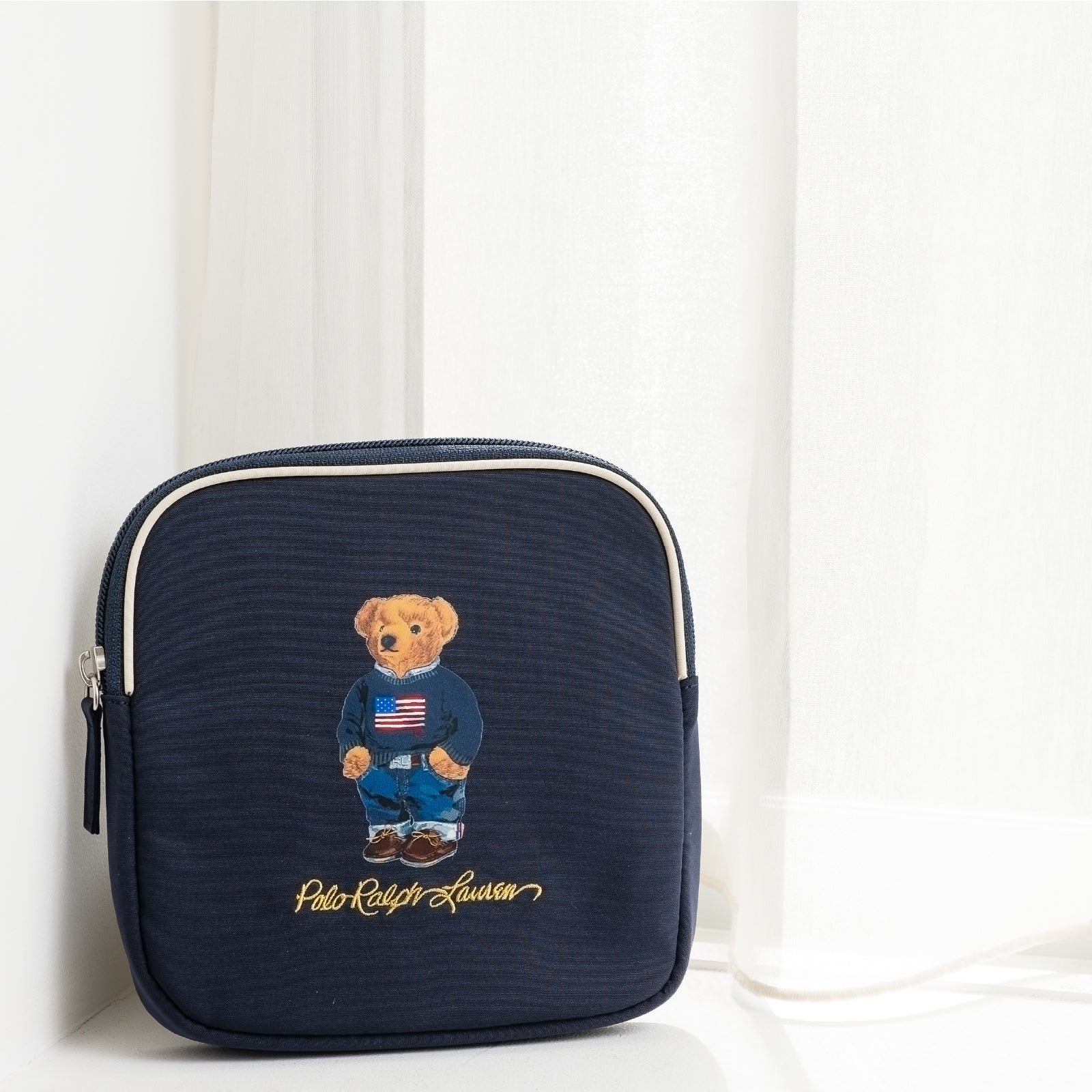 新品Polo Ralph Lauren ネイビー ケース ハンカチーフケース ポロベア ネイビーブルー – INTERMODE KAWABE