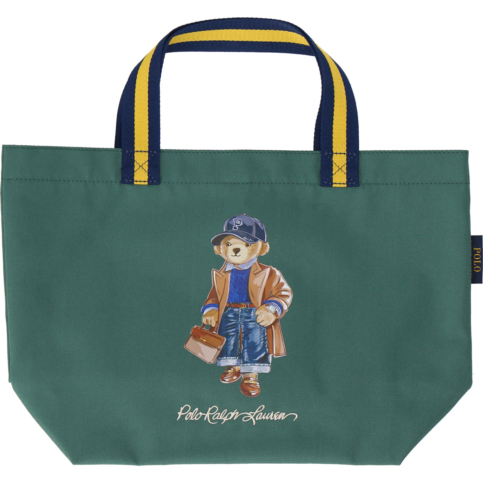 トートバッグ　ダークグリーン