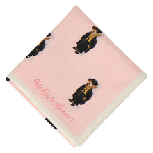 画像をギャラリービューアに読み込む, 【NEW】婦人プリントハンカチ #120a ポロベア ハンチング 　ピンク
