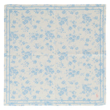 画像をギャラリービューアに読み込む, 【NEW】婦人ラージプリントハンカチ #120b フローラル＆ポロポニー　アイボリー
