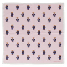 画像をギャラリービューアに読み込む, 【NEW】婦人ラージプリントハンカチ #120a ポロベア　ピンク
