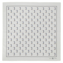 画像をギャラリービューアに読み込む, 【NEW】紳士プリントハンカチ #121b 　アイボリー
