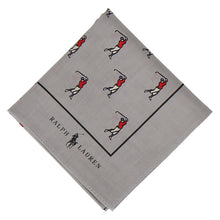 画像をギャラリービューアに読み込む, 【NEW】紳士プリントハンカチ #121c 　グレー

