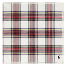 画像をギャラリービューアに読み込む, 【NEW】紳士先染ハンカチ #122b ポロポニー　アイボリー
