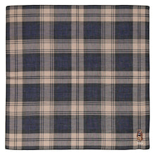 画像をギャラリービューアに読み込む, 【NEW】紳士先染ハンカチ #122b ポロベア　ベージュ
